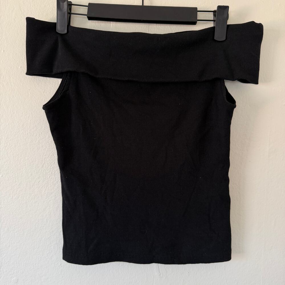 Dazy Off the shoulder Black top